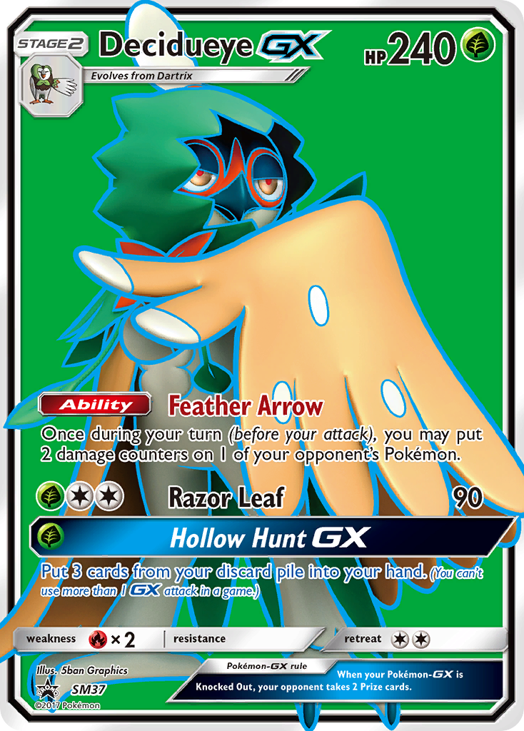 Decidueye GX (SM37) [Sun & Moon: Black Star Promos] | Card Merchant Takapuna