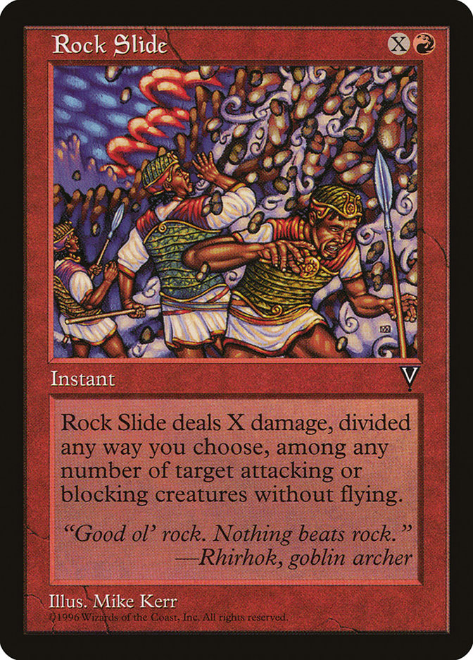 Rock Slide [Visions] | Card Merchant Takapuna