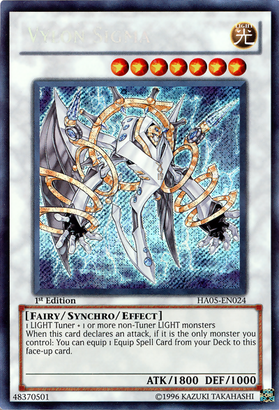 Vylon Sigma [HA05-EN024] Secret Rare | Card Merchant Takapuna