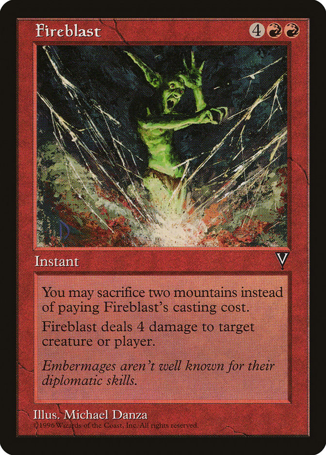 Fireblast [Visions] | Card Merchant Takapuna