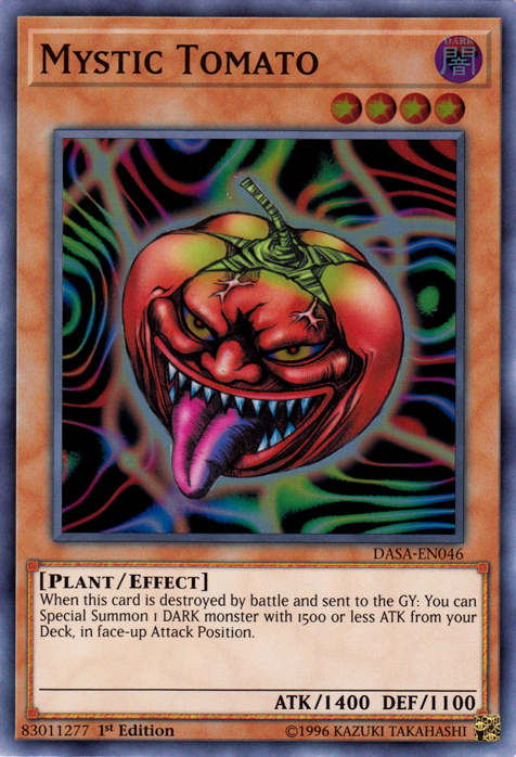 Mystic Tomato [DASA-EN046] Super Rare | Card Merchant Takapuna