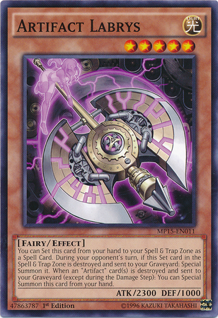 Artifact Labrys [MP15-EN011] Common | Card Merchant Takapuna