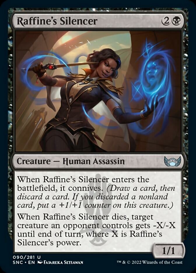 Raffine's Silencer [Streets of New Capenna] | Card Merchant Takapuna