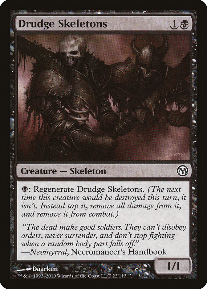 Drudge Skeletons [Duels of the Planeswalkers] | Card Merchant Takapuna