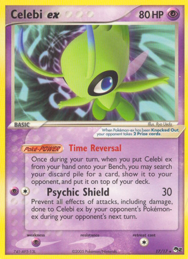 Celebi ex (17/17) [POP Series 2] | Card Merchant Takapuna