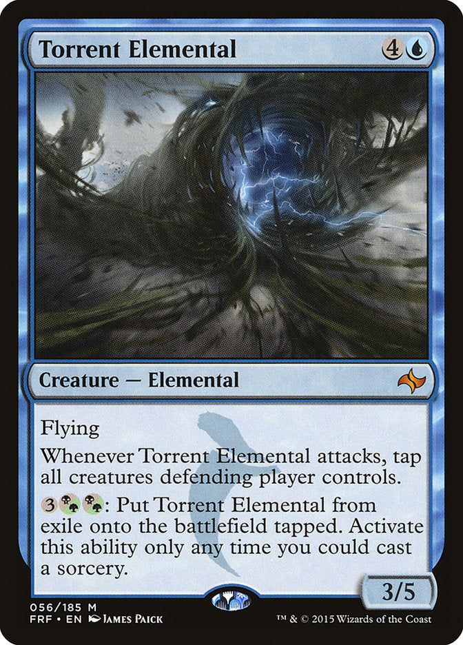 Torrent Elemental [Fate Reforged] | Card Merchant Takapuna