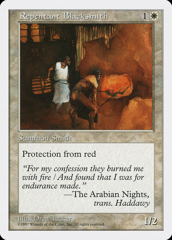 Repentant Blacksmith [Fifth Edition] | Card Merchant Takapuna