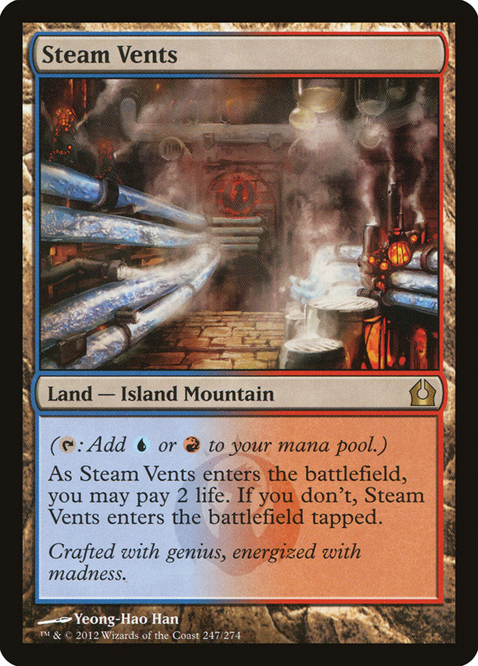 Steam Vents [Return to Ravnica] | Card Merchant Takapuna