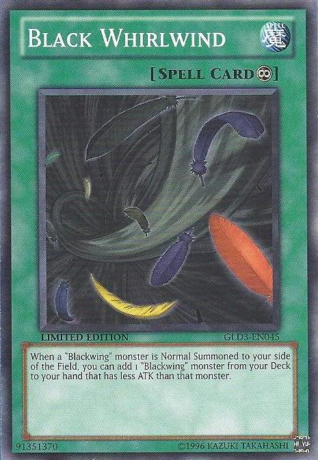 Black Whirlwind [GLD3-EN045] Common | Card Merchant Takapuna