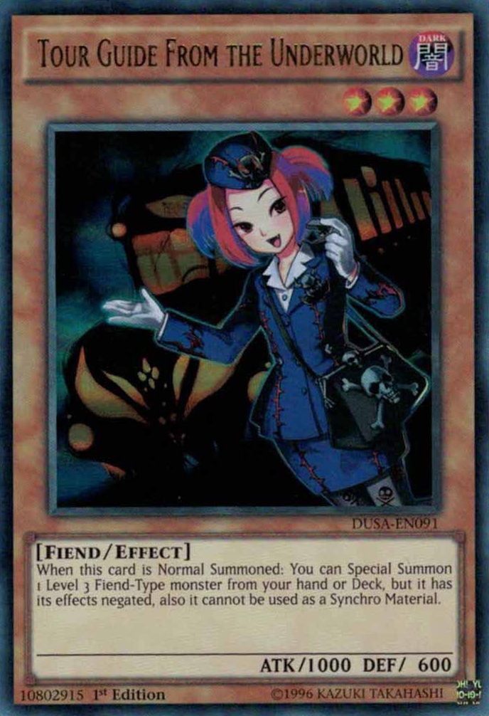 Tour Guide From the Underworld [DUSA-EN091] Ultra Rare | Card Merchant Takapuna