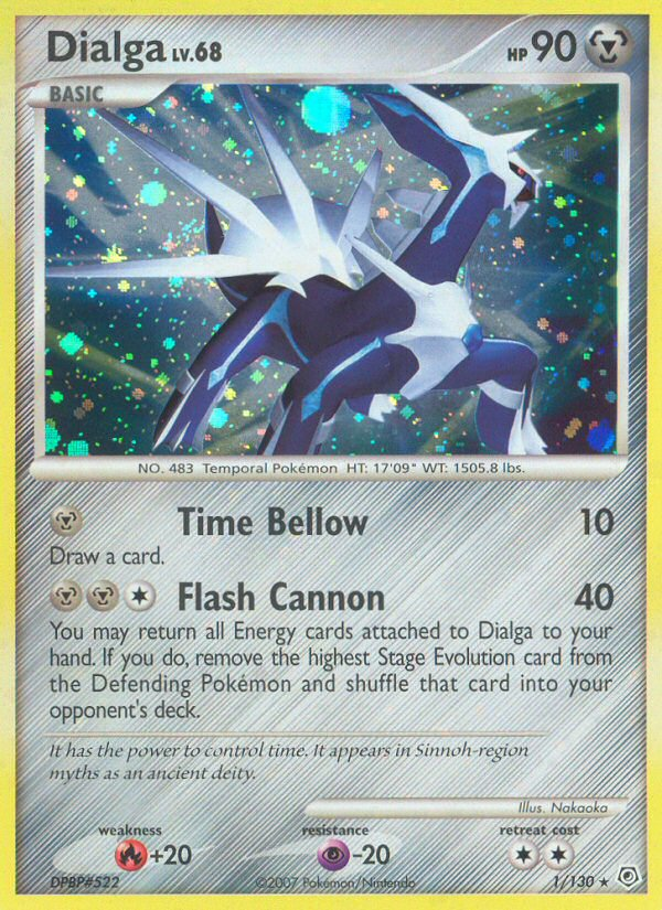 Dialga (1/130) [Diamond & Pearl: Base Set] | Card Merchant Takapuna