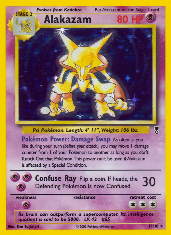 Alakazam (1/110) [Legendary Collection] | Card Merchant Takapuna