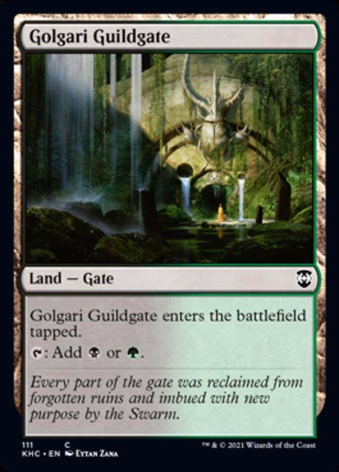 Golgari Guildgate [Kaldheim Commander] | Card Merchant Takapuna