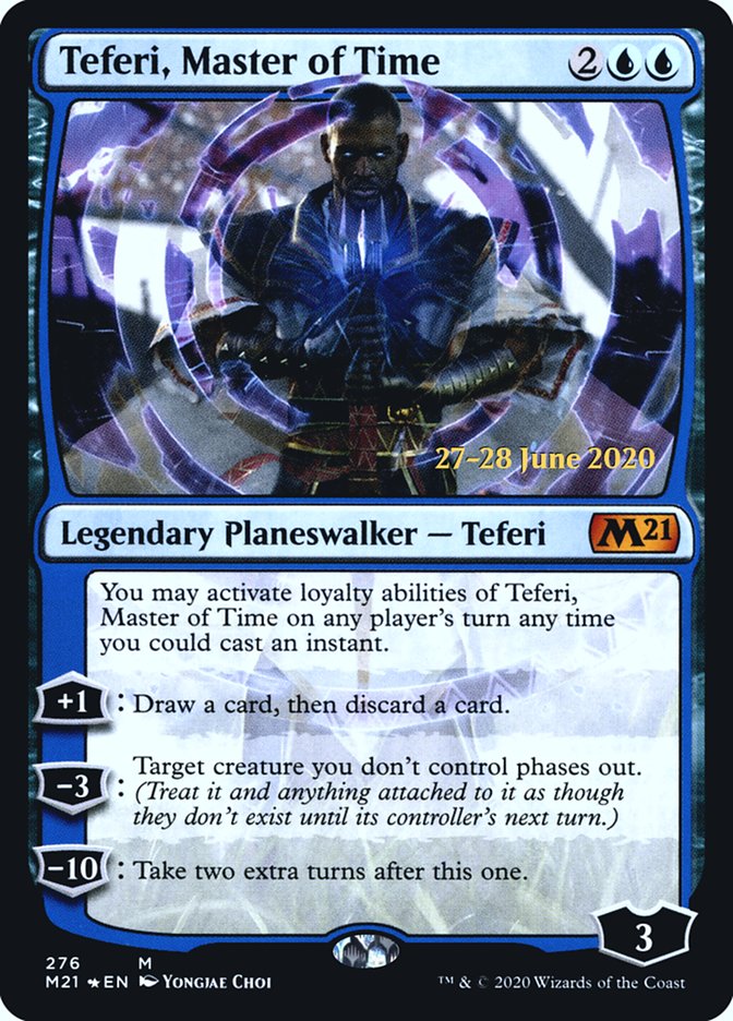 Teferi, Master of Time (276) [Core Set 2021 Prerelease Promos] | Card Merchant Takapuna