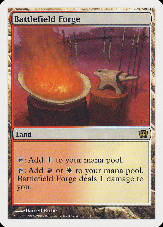 Battlefield Forge [Ninth Edition] | Card Merchant Takapuna