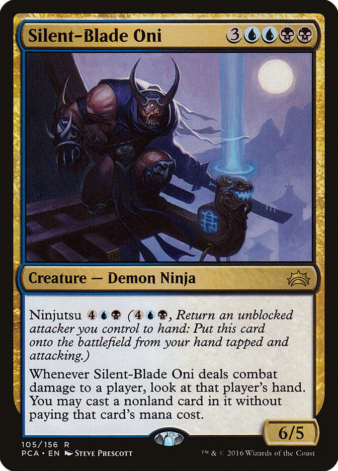 Silent-Blade Oni [Planechase Anthology] | Card Merchant Takapuna