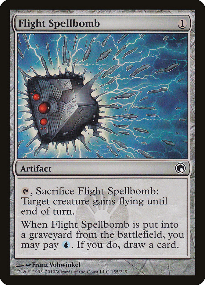 Flight Spellbomb [Scars of Mirrodin] | Card Merchant Takapuna