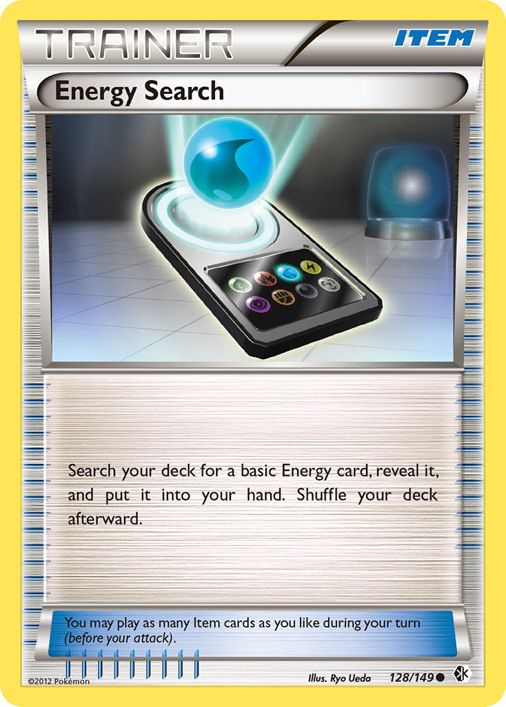 Energy Search (128/149) [Black & White: Boundaries Crossed] | Card Merchant Takapuna