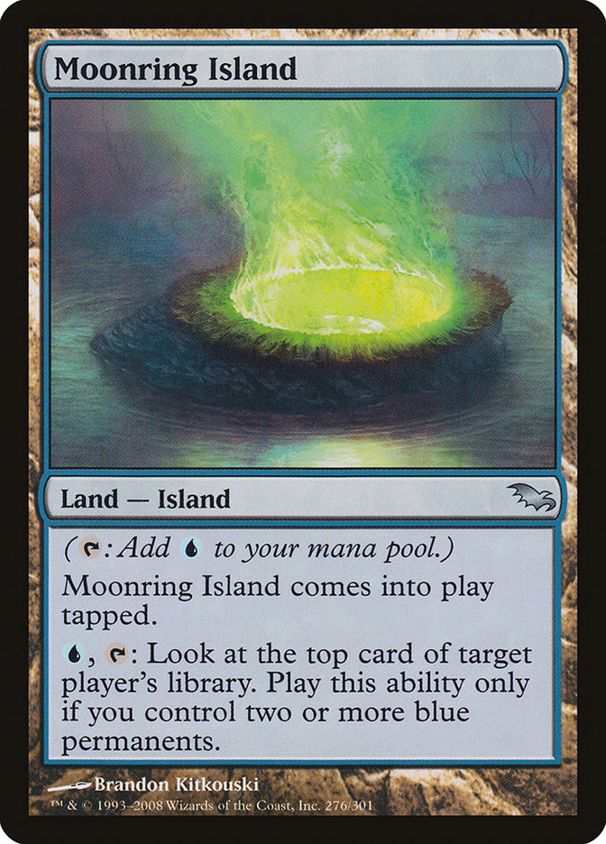 Moonring Island [Shadowmoor] | Card Merchant Takapuna