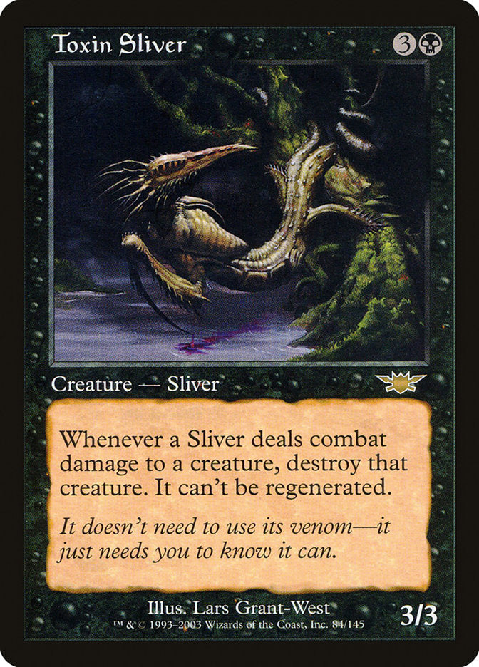 Toxin Sliver [Legions] | Card Merchant Takapuna