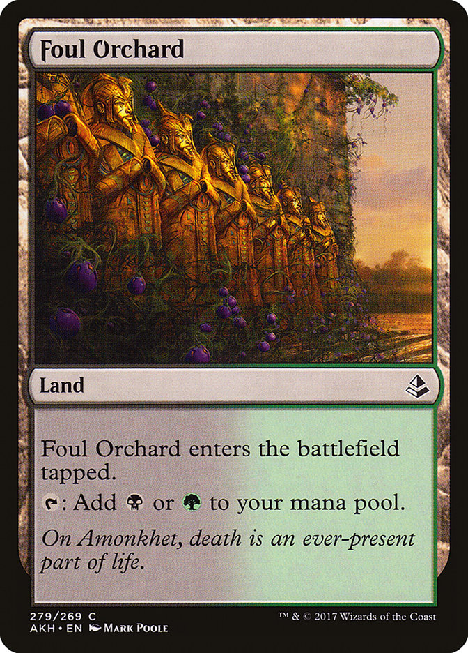 Foul Orchard [Amonkhet] | Card Merchant Takapuna