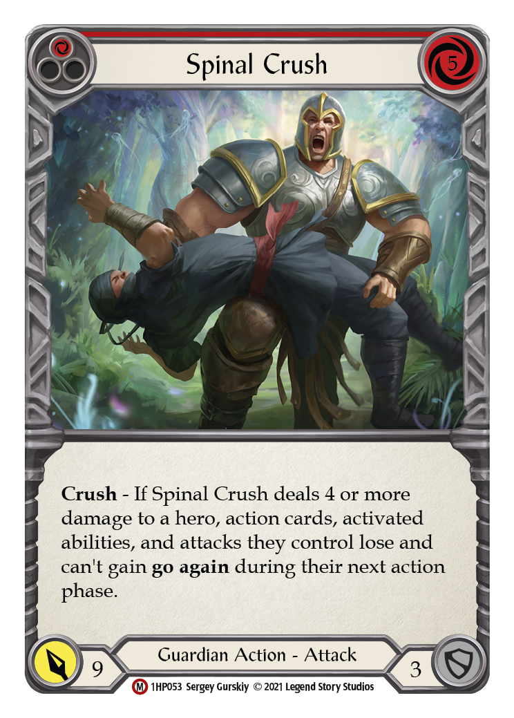 Spinal Crush [1HP053] (History Pack 1) | Card Merchant Takapuna