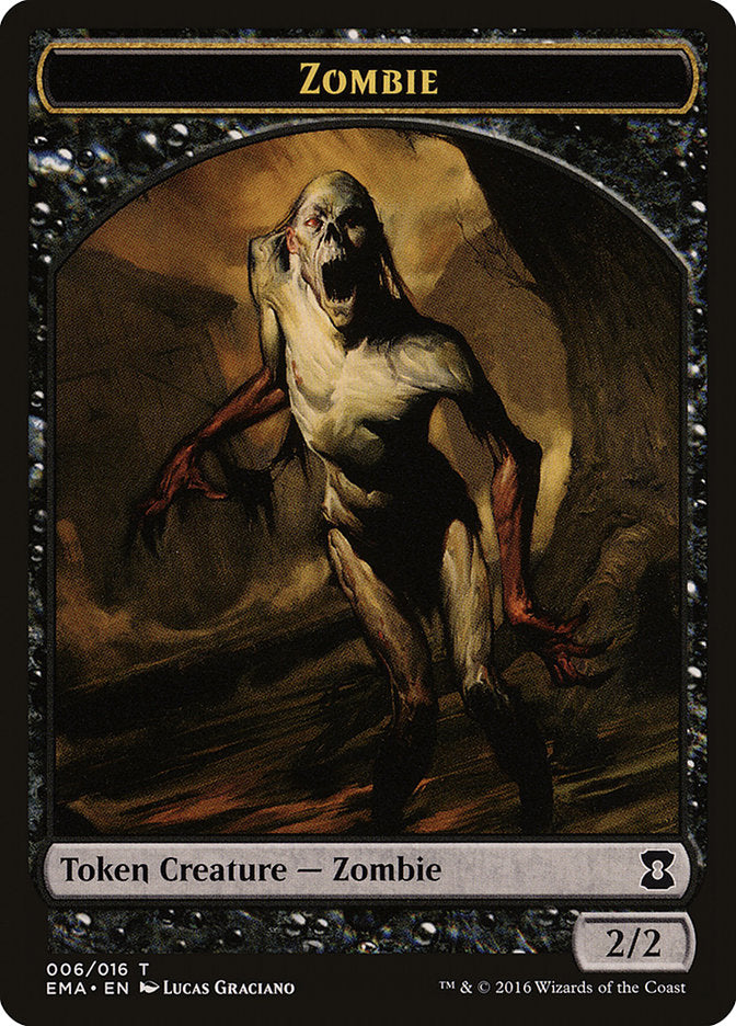 Zombie Token [Eternal Masters Tokens] | Card Merchant Takapuna