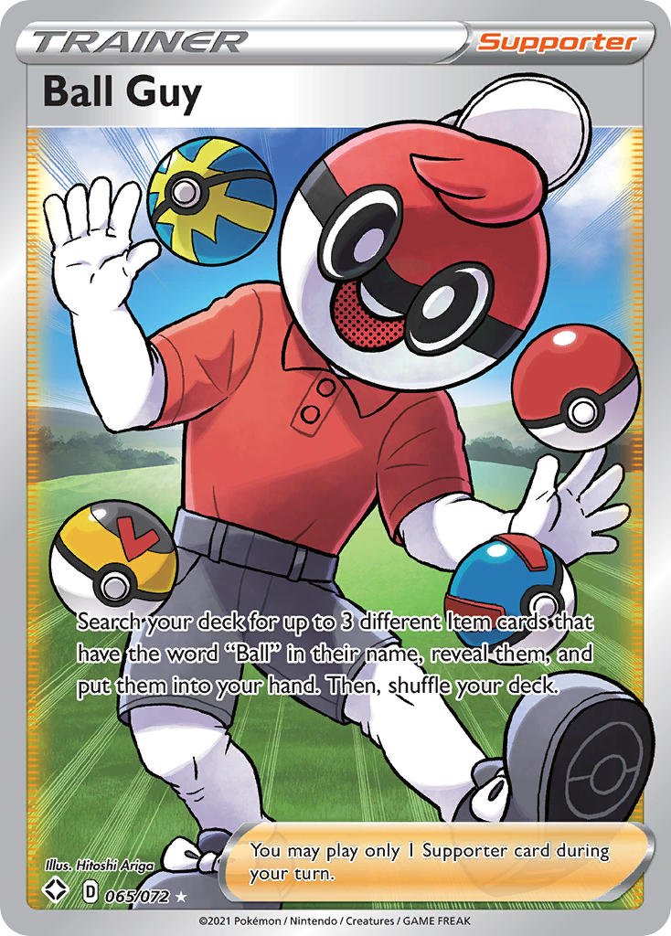 Ball Guy (065/072) [Sword & Shield: Shining Fates] | Card Merchant Takapuna