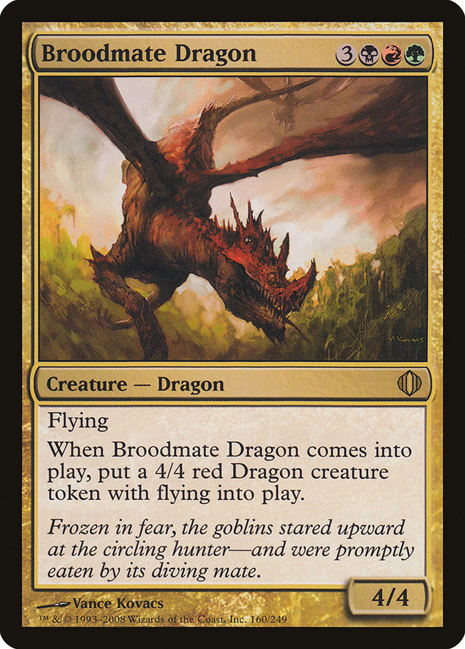 Broodmate Dragon [Shards of Alara] | Card Merchant Takapuna