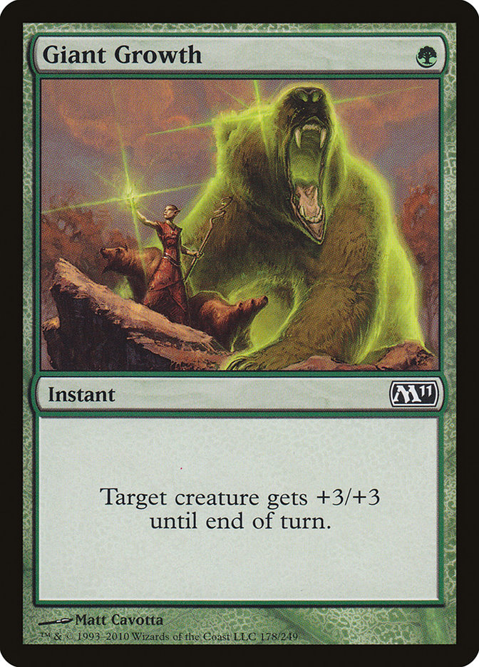 Giant Growth [Magic 2011] | Card Merchant Takapuna