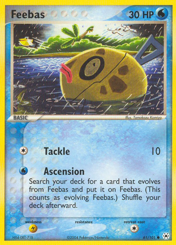 Feebas (61/101) [EX: Hidden Legends] | Card Merchant Takapuna