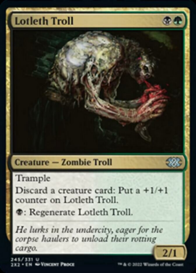 Lotleth Troll [Double Masters 2022] | Card Merchant Takapuna