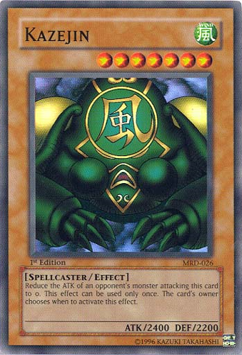 Kazejin [MRD-026] Super Rare | Card Merchant Takapuna