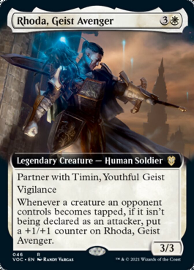 Rhoda, Geist Avenger (Extended Art) [Innistrad: Crimson Vow Commander] | Card Merchant Takapuna