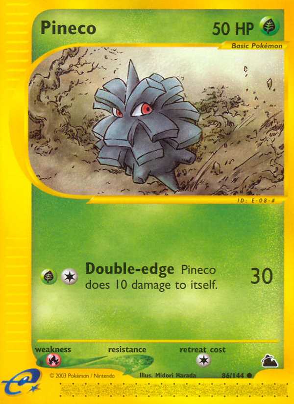 Pineco (86/144) [Skyridge] | Card Merchant Takapuna