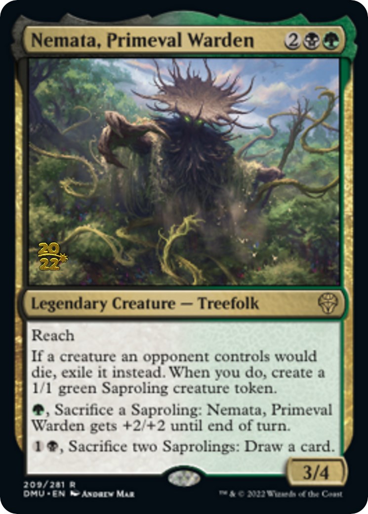 Nemata, Primeval Warden [Dominaria United Prerelease Promos] | Card Merchant Takapuna