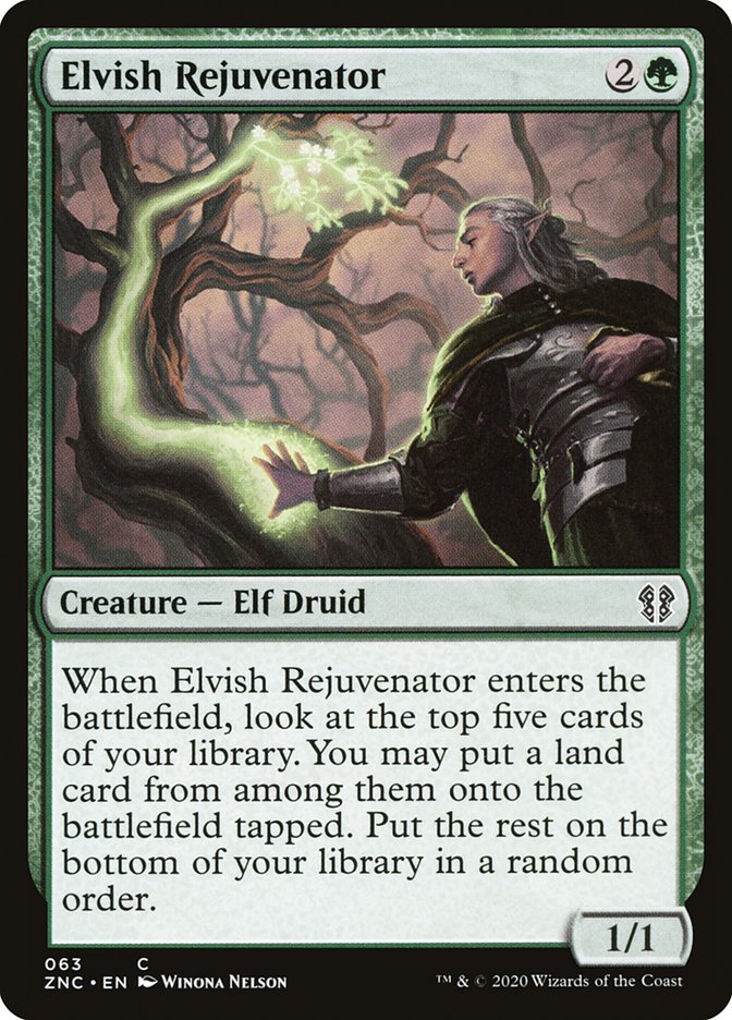 Elvish Rejuvenator [Zendikar Rising Commander] | Card Merchant Takapuna