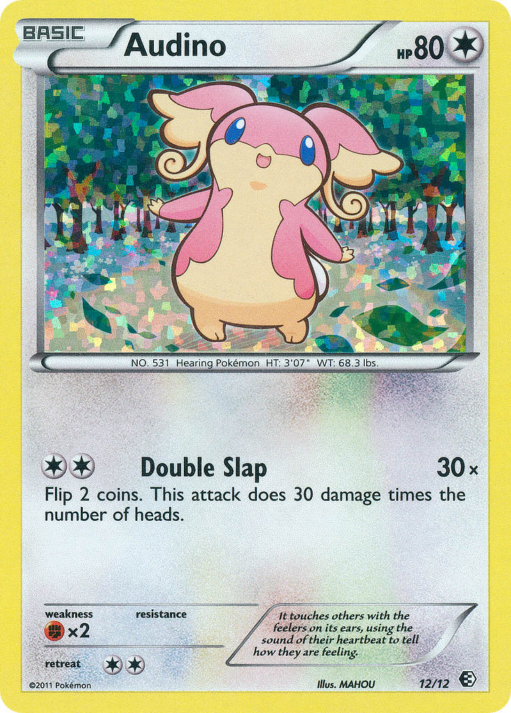 Audino (12/12) [McDonald's Promos: 2011 Collection] | Card Merchant Takapuna