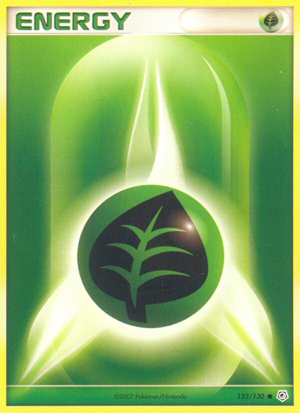 Grass Energy (123/130) [Diamond & Pearl: Base Set] | Card Merchant Takapuna