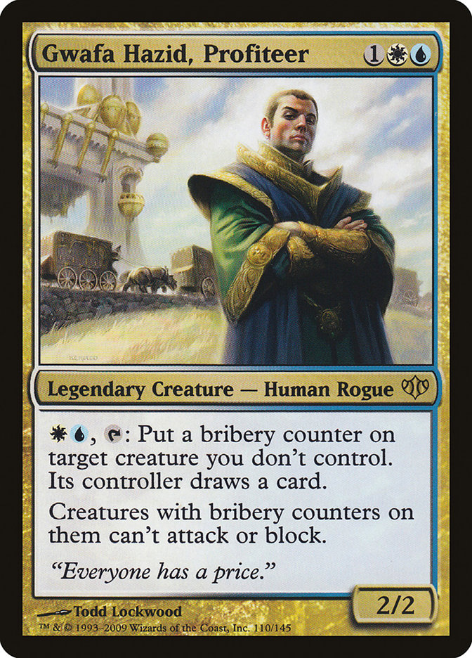 Gwafa Hazid, Profiteer [Conflux] | Card Merchant Takapuna