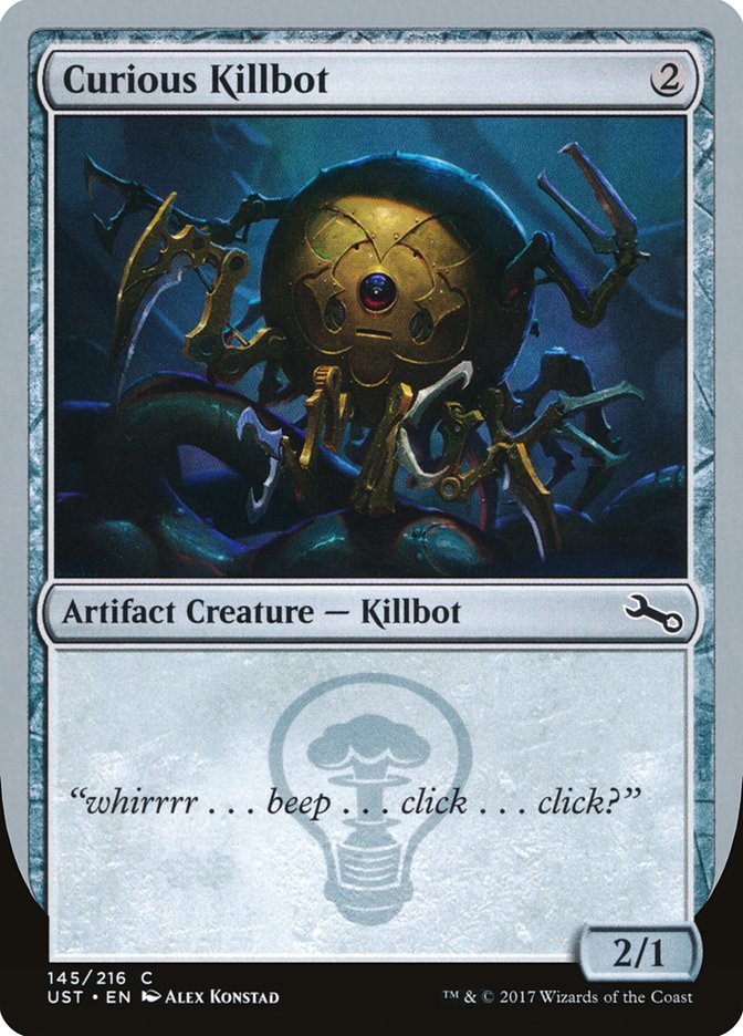 Curious Killbot [Unstable] | Card Merchant Takapuna