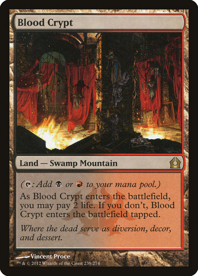 Blood Crypt [Return to Ravnica] | Card Merchant Takapuna