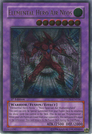 Elemental Hero Air Neos [STON-EN034] Ultimate Rare | Card Merchant Takapuna