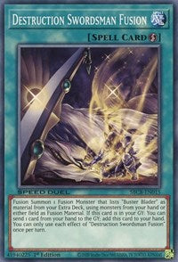 Destruction Swordsman Fusion [SBCB-EN015] Common | Card Merchant Takapuna