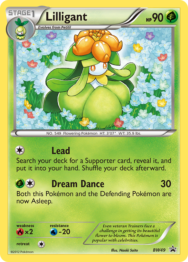 Lilligant (BW49) [Black & White: Black Star Promos] | Card Merchant Takapuna