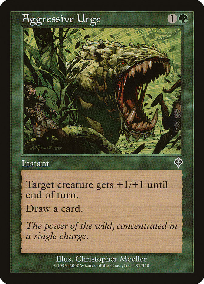 Aggressive Urge [Invasion] | Card Merchant Takapuna