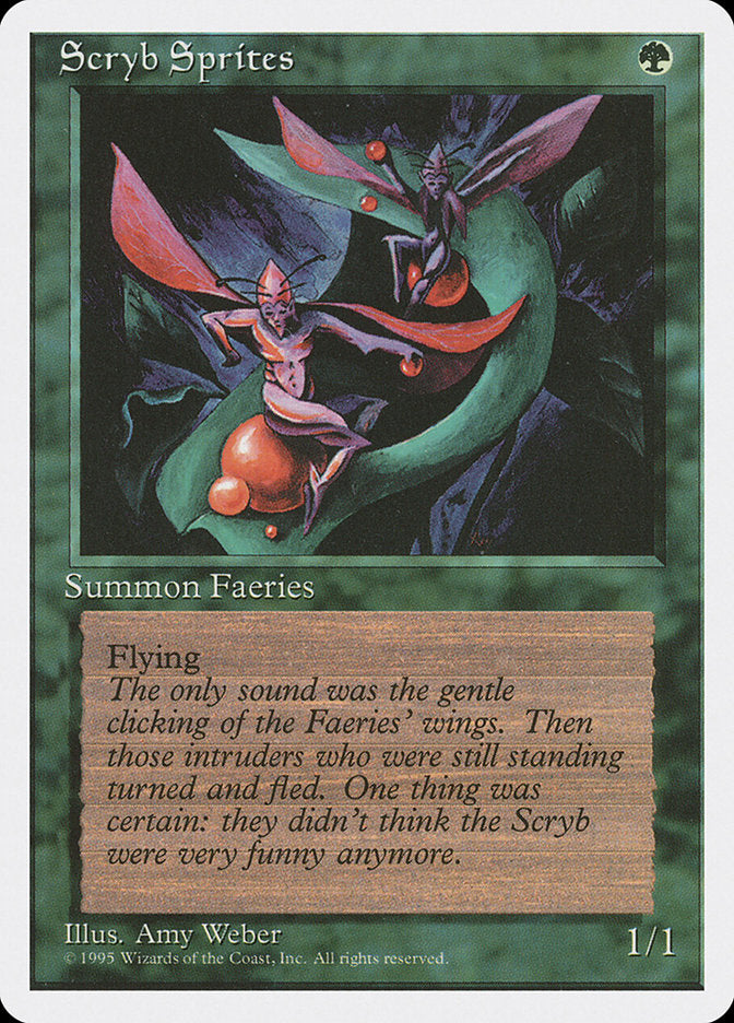 Scryb Sprites [Fourth Edition] | Card Merchant Takapuna