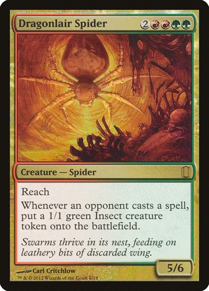 Dragonlair Spider [Commander's Arsenal] | Card Merchant Takapuna