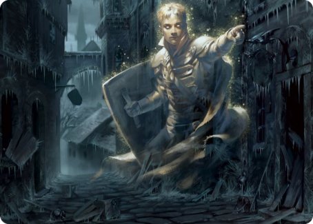 Dennick, Pious Apparition Art Card [Innistrad: Midnight Hunt Art Series] | Card Merchant Takapuna