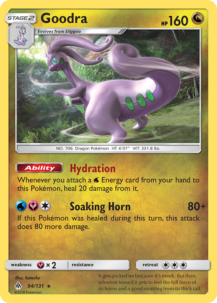 Goodra (94/131) [Sun & Moon: Forbidden Light] | Card Merchant Takapuna